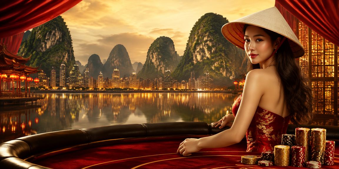 Cảnh quan Ninh Bình với người dùng kiểm tra thông tin bảo mật tài khoản cá cược trực tuyến